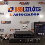 LOTE 017 -  02 DVRS E 03 CÂMERAS DE SEGURANÇA. (NO ESTADO) ATENÇÃO! FAZER A VISITAÇÃO ANTES DE ARREMATAR, NÃO SABEMOS SE FUNCIONA. LEILÃO NÃO TEM GARANTIA E NEM DEVOLUÇÃO, SUJEITO A POSSÍVEIS AVARIAS VISÍVEIS/OCULTAS E/OU AUSÊNCIA DE COMPONENTES.