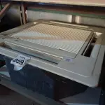 LOTE 059 - 01 EVAPORADORA DE TETO K7 MARCA YORK. (NO ESTADO) ATENÇÃO! FAZER A VISITAÇÃO ANTES DE ARREMATAR, NÃO SABEMOS SE FUNCIONA. LEILÃO NÃO TEM GARANTIA E NEM DEVOLUÇÃO, SUJEITO A POSSÍVEIS AVARIAS VISÍVEIS/OCULTAS E/OU AUSÊNCIA DE COMPONENTES.