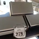 LOTE 278 - 05 SCANNERS DA MARCA FUJITSU. (NO ESTADO) ATENÇÃO! FAZER A VISITAÇÃO ANTES DE ARREMATAR, NÃO SABEMOS SE FUNCIONA. LEILÃO NÃO TEM GARANTIA E NEM DEVOLUÇÃO, SUJEITO A POSSÍVEIS AVARIAS VISÍVEIS/OCULTAS E/OU AUSÊNCIA DE COMPONENTES.