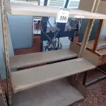 LOTE 356 - 01 ESTANTE EM FERRO COM PRATELEIRAS. (NO ESTADO) ATENÇÃO! FAZER A VISITAÇÃO ANTES DE ARREMATAR, NÃO SABEMOS SE FUNCIONA. LEILÃO NÃO TEM GARANTIA E NEM DEVOLUÇÃO, SUJEITO A POSSÍVEIS AVARIAS VISÍVEIS/OCULTAS E/OU AUSÊNCIA DE COMPONENTES.