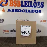 LOTE 240 - 01 CAIXA COM 12UNIDADES DE PU NA COR PRETO. (NO ESTADO) ATENÇÃO! FAZER A VISITAÇÃO ANTES DE ARREMATAR, NÃO SABEMOS SE FUNCIONA. LEILÃO NÃO TEM GARANTIA E NEM DEVOLUÇÃO, SUJEITO A POSSÍVEIS AVARIAS VISÍVEIS/OCULTAS E/OU AUSÊNCIA DE COMPONENTES.