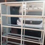 LOTE 349 - 01 ESTANTE EM FERRO. (NO ESTADO) ATENÇÃO! FAZER A VISITAÇÃO ANTES DE ARREMATAR, NÃO SABEMOS SE FUNCIONA. LEILÃO NÃO TEM GARANTIA E NEM DEVOLUÇÃO, SUJEITO A POSSÍVEIS AVARIAS VISÍVEIS/OCULTAS E/OU AUSÊNCIA DE COMPONENTES.