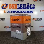 LOTE 070 - 01 LATA DE TINTA TEXTURATTO PREMIUM EFEITO RÚSTICO INTERIOR/EXTERIOR SUVINIL 25KG.. (NO ESTADO) ATENÇÃO! FAZER A VISITAÇÃO ANTES DE ARREMATAR, NÃO SABEMOS SE FUNCIONA. LEILÃO NÃO TEM GARANTIA E NEM DEVOLUÇÃO, SUJEITO A POSSÍVEIS AVARIAS VISÍVEIS/OCULTAS E/OU AUSÊNCIA DE COMPONENTES.