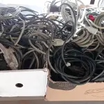 LOTE 276 - 01 LOTE COM VÁRIOS CABOS DE FORÇA PARA PC. (NO ESTADO) ATENÇÃO! FAZER A VISITAÇÃO ANTES DE ARREMATAR, NÃO SABEMOS SE FUNCIONA. LEILÃO NÃO TEM GARANTIA E NEM DEVOLUÇÃO, SUJEITO A POSSÍVEIS AVARIAS VISÍVEIS/OCULTAS E/OU AUSÊNCIA DE COMPONENTES.