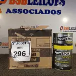 LOTE 296 - 04 ADESIVOS POLYEPOX 630G CADA. (NO ESTADO) ATENÇÃO! FAZER A VISITAÇÃO ANTES DE ARREMATAR, NÃO SABEMOS SE FUNCIONA. LEILÃO NÃO TEM GARANTIA E NEM DEVOLUÇÃO, SUJEITO A POSSÍVEIS AVARIAS VISÍVEIS/OCULTAS E/OU AUSÊNCIA DE COMPONENTES.