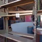 LOTE 358 - 01 ESTANTE EM FERRO COM PRATELEIRAS. (NO ESTADO) ATENÇÃO! FAZER A VISITAÇÃO ANTES DE ARREMATAR, NÃO SABEMOS SE FUNCIONA. LEILÃO NÃO TEM GARANTIA E NEM DEVOLUÇÃO, SUJEITO A POSSÍVEIS AVARIAS VISÍVEIS/OCULTAS E/OU AUSÊNCIA DE COMPONENTES.