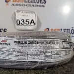LOTE 035 - 01 ROLO DE FIO FLEXÍVEL 1X4,00MM NA COR CINZA. (NO ESTADO) ATENÇÃO! FAZER A VISITAÇÃO ANTES DE ARREMATAR, NÃO SABEMOS SE FUNCIONA. LEILÃO NÃO TEM GARANTIA E NEM DEVOLUÇÃO, SUJEITO A POSSÍVEIS AVARIAS VISÍVEIS/OCULTAS E/OU AUSÊNCIA DE COMPONENTES.