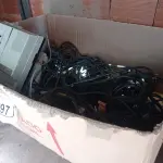 LOTE 297 - 01 LOTE COM VÁRIOS CABOS DE FORÇA PARA PC E 03 CALCULADORAS. (NO ESTADO) ATENÇÃO! FAZER A VISITAÇÃO ANTES DE ARREMATAR, NÃO SABEMOS SE FUNCIONA. LEILÃO NÃO TEM GARANTIA E NEM DEVOLUÇÃO, SUJEITO A POSSÍVEIS AVARIAS VISÍVEIS/OCULTAS E/OU AUSÊNCIA DE COMPONENTES.