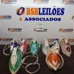 LOTE 116 - 08 FERROS DE PASSAR ROUPAS MARCAS E MODELOS DIVERSOS. (NO ESTADO) ATENÇÃO! FAZER A VISITAÇÃO ANTES DE ARREMATAR, NÃO SABEMOS SE FUNCIONA. LEILÃO NÃO TEM GARANTIA E NEM DEVOLUÇÃO, SUJEITO A POSSÍVEIS AVARIAS VISÍVEIS/OCULTAS E/OU AUSÊNCIA DE COMPONENTES.