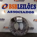 LOTE 080 - 01 ROLO DE FIO FLEXÍVEL 1X10,00MM NA COR PRETA. (NO ESTADO) ATENÇÃO! FAZER A VISITAÇÃO ANTES DE ARREMATAR, NÃO SABEMOS SE FUNCIONA. LEILÃO NÃO TEM GARANTIA E NEM DEVOLUÇÃO, SUJEITO A POSSÍVEIS AVARIAS VISÍVEIS/OCULTAS E/OU AUSÊNCIA DE COMPONENTES.
