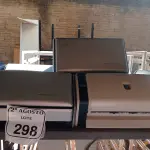 LOTE 298 - 06 SCANNERS MARCAS E MODELOS DIVERSOS. (NO ESTADO) ATENÇÃO! FAZER A VISITAÇÃO ANTES DE ARREMATAR, NÃO SABEMOS SE FUNCIONA. LEILÃO NÃO TEM GARANTIA E NEM DEVOLUÇÃO, SUJEITO A POSSÍVEIS AVARIAS VISÍVEIS/OCULTAS E/OU AUSÊNCIA DE COMPONENTES.
