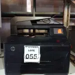 LOTE 055 - 01 IMPRESSORA MULTIFUNCIONAL MARCA HP. (NO ESTADO) ATENÇÃO! FAZER A VISITAÇÃO ANTES DE ARREMATAR, NÃO SABEMOS SE FUNCIONA. LEILÃO NÃO TEM GARANTIA E NEM DEVOLUÇÃO, SUJEITO A POSSÍVEIS AVARIAS VISÍVEIS/OCULTAS E/OU AUSÊNCIA DE COMPONENTES.