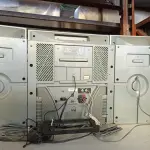 LOTE 069 - 01 TOCA CDS MARCA TEAC MODELO MC-D60V 220V. (NO ESTADO) ATENÇÃO! FAZER A VISITAÇÃO ANTES DE ARREMATAR, NÃO SABEMOS SE FUNCIONA. LEILÃO NÃO TEM GARANTIA E NEM DEVOLUÇÃO, SUJEITO A POSSÍVEIS AVARIAS VISÍVEIS/OCULTAS E/OU AUSÊNCIA DE COMPONENTES.