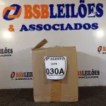 LOTE 030 - 01 CAIXA COM 12UNIDADES DE PU  NA COR BRANCA. (NO ESTADO) ATENÇÃO! FAZER A VISITAÇÃO ANTES DE ARREMATAR, NÃO SABEMOS SE FUNCIONA. LEILÃO NÃO TEM GARANTIA E NEM DEVOLUÇÃO, SUJEITO A POSSÍVEIS AVARIAS VISÍVEIS/OCULTAS E/OU AUSÊNCIA DE COMPONENTES.