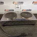 LOTE 353 - 01 FOGÃO ELÉTRICO TOPÁZIO 4.0 220V. (PORTABLE INDUCTION RANGE) (NO ESTADO EM QUE SE ENCONTRA. SUJEITO A AVARIAS OCULTAS/VISÍVEIS.) 23640