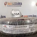 LOTE 055 - 01 ROLO DE FIO FLEXÍVEL 1X10,00MM NA COR PRETA. (NO ESTADO) ATENÇÃO! FAZER A VISITAÇÃO ANTES DE ARREMATAR, NÃO SABEMOS SE FUNCIONA. LEILÃO NÃO TEM GARANTIA E NEM DEVOLUÇÃO, SUJEITO A POSSÍVEIS AVARIAS VISÍVEIS/OCULTAS E/OU AUSÊNCIA DE COMPONENTES.