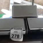 LOTE 278 - 05 SCANNERS DA MARCA FUJITSU. (NO ESTADO) ATENÇÃO! FAZER A VISITAÇÃO ANTES DE ARREMATAR, NÃO SABEMOS SE FUNCIONA. LEILÃO NÃO TEM GARANTIA E NEM DEVOLUÇÃO, SUJEITO A POSSÍVEIS AVARIAS VISÍVEIS/OCULTAS E/OU AUSÊNCIA DE COMPONENTES.