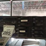 LOTE 285 - 02 SERVIDORES MARCA IDM MODELO X3650. (NO ESTADO) ATENÇÃO! FAZER A VISITAÇÃO ANTES DE ARREMATAR, NÃO SABEMOS SE FUNCIONA. LEILÃO NÃO TEM GARANTIA E NEM DEVOLUÇÃO, SUJEITO A POSSÍVEIS AVARIAS VISÍVEIS/OCULTAS E/OU AUSÊNCIA DE COMPONENTES.