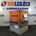 LOTE 210 - 01 LATA DE TINTA TEXTURATTO PREMIUM EFEITO RÚSTICO INTERIOR/EXTERIOR SUVINIL 25KG. (NO ESTADO) ATENÇÃO! FAZER A VISITAÇÃO ANTES DE ARREMATAR, NÃO SABEMOS SE FUNCIONA. LEILÃO NÃO TEM GARANTIA E NEM DEVOLUÇÃO, SUJEITO A POSSÍVEIS AVARIAS VISÍVEIS/OCULTAS E/OU AUSÊNCIA DE COMPONENTES.
