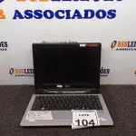 LOTE 104 - 01 NOTEBOOK MARCA STI. (NO ESTADO) ATENÇÃO! FAZER A VISITAÇÃO ANTES DE ARREMATAR, NÃO SABEMOS SE FUNCIONA. LEILÃO NÃO TEM GARANTIA E NEM DEVOLUÇÃO, SUJEITO A POSSÍVEIS AVARIAS VISÍVEIS/OCULTAS E/OU AUSÊNCIA DE COMPONENTES.