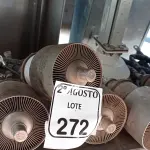 LOTE 272 - 11 TUBOS DE ELÉTRONS TRÍODO E 01 EQUIPAMENTO PARA TRANSMISSÃO DE DADOS. (NO ESTADO) ATENÇÃO! FAZER A VISITAÇÃO ANTES DE ARREMATAR, NÃO SABEMOS SE FUNCIONA. LEILÃO NÃO TEM GARANTIA E NEM DEVOLUÇÃO, SUJEITO A POSSÍVEIS AVARIAS VISÍVEIS/OCULTAS E/OU AUSÊNCIA DE COMPONENTES.