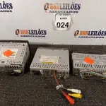 LOTE 024 - 03 APARELHOS DE SOM AUTOMOTIVO MARCAS E MODELOS DIVERSOS. (NO ESTADO) ATENÇÃO! FAZER A VISITAÇÃO ANTES DE ARREMATAR, NÃO SABEMOS SE FUNCIONA. LEILÃO NÃO TEM GARANTIA E NEM DEVOLUÇÃO, SUJEITO A POSSÍVEIS AVARIAS VISÍVEIS/OCULTAS E/OU AUSÊNCIA DE COMPONENTES.