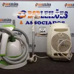 LOTE 064 - 01 FERRO DE PASSAR ROUPAS A VAPOR MARCA PHILIPS E 01 AQUECEDOR MARCA NILKO 220V. (NO ESTADO) ATENÇÃO! FAZER A VISITAÇÃO ANTES DE ARREMATAR, NÃO SABEMOS SE FUNCIONA. LEILÃO NÃO TEM GARANTIA E NEM DEVOLUÇÃO, SUJEITO A POSSÍVEIS AVARIAS VISÍVEIS/OCULTAS E/OU AUSÊNCIA DE COMPONENTES.