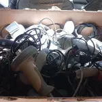 LOTE 295 - 01 LOTE COM VÁRIOS LEITORES DE CÓDIGOS DE BARRAS. (NO ESTADO) ATENÇÃO! FAZER A VISITAÇÃO ANTES DE ARREMATAR, NÃO SABEMOS SE FUNCIONA. LEILÃO NÃO TEM GARANTIA E NEM DEVOLUÇÃO, SUJEITO A POSSÍVEIS AVARIAS VISÍVEIS/OCULTAS E/OU AUSÊNCIA DE COMPONENTES.