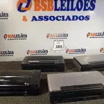 LOTE 283 - 04 SCANNERS MARCA HP. (NO ESTADO) ATENÇÃO! FAZER A VISITAÇÃO ANTES DE ARREMATAR, NÃO SABEMOS SE FUNCIONA. LEILÃO NÃO TEM GARANTIA E NEM DEVOLUÇÃO, SUJEITO A POSSÍVEIS AVARIAS VISÍVEIS/OCULTAS E/OU AUSÊNCIA DE COMPONENTES.