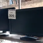 LOTE 309 - 07 MONITORES DE MARCAS E MODELOS DIVERSOS. (NO ESTADO) ATENÇÃO! FAZER A VISITAÇÃO ANTES DE ARREMATAR, NÃO SABEMOS SE FUNCIONA. LEILÃO NÃO TEM GARANTIA E NEM DEVOLUÇÃO, SUJEITO A POSSÍVEIS AVARIAS VISÍVEIS/OCULTAS E/OU AUSÊNCIA DE COMPONENTES.