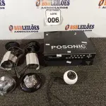 LOTE 006 - 02 DVRS MARCAS E MODELOS DIVERSOS, 04 CÂMERAS DE SEGURANÇA DIVERSAS. (NO ESTADO) ATENÇÃO! FAZER A VISITAÇÃO ANTES DE ARREMATAR, NÃO SABEMOS SE FUNCIONA. LEILÃO NÃO TEM GARANTIA E NEM DEVOLUÇÃO, SUJEITO A POSSÍVEIS AVARIAS VISÍVEIS/OCULTAS E/OU AUSÊNCIA DE COMPONENTES.
