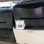 LOTE 292 - 04 IMPRESSORAS LEXMAX. (NO ESTADO) ATENÇÃO! FAZER A VISITAÇÃO ANTES DE ARREMATAR, NÃO SABEMOS SE FUNCIONA. LEILÃO NÃO TEM GARANTIA E NEM DEVOLUÇÃO, SUJEITO A POSSÍVEIS AVARIAS VISÍVEIS/OCULTAS E/OU AUSÊNCIA DE COMPONENTES.