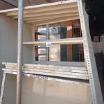 LOTE 350 - 02 ESTANTES EM FERRO COM PRATELEIRAS. (NO ESTADO) ATENÇÃO! FAZER A VISITAÇÃO ANTES DE ARREMATAR, NÃO SABEMOS SE FUNCIONA. LEILÃO NÃO TEM GARANTIA E NEM DEVOLUÇÃO, SUJEITO A POSSÍVEIS AVARIAS VISÍVEIS/OCULTAS E/OU AUSÊNCIA DE COMPONENTES.