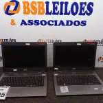 LOTE 105 - 02 NOTEBOOKS MARCA STI PARA A RETIRADA DE PEÇAS. (NO ESTADO) ATENÇÃO! FAZER A VISITAÇÃO ANTES DE ARREMATAR, NÃO SABEMOS SE FUNCIONA. LEILÃO NÃO TEM GARANTIA E NEM DEVOLUÇÃO, SUJEITO A POSSÍVEIS AVARIAS VISÍVEIS/OCULTAS E/OU AUSÊNCIA DE COMPONENTES.