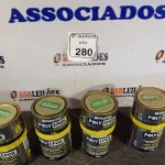 LOTE 280 - 04 ADESIVOS POLYEPOX 630G CADA. (NO ESTADO) ATENÇÃO! FAZER A VISITAÇÃO ANTES DE ARREMATAR, NÃO SABEMOS SE FUNCIONA. LEILÃO NÃO TEM GARANTIA E NEM DEVOLUÇÃO, SUJEITO A POSSÍVEIS AVARIAS VISÍVEIS/OCULTAS E/OU AUSÊNCIA DE COMPONENTES.