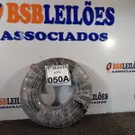LOTE 050 - 01 ROLO DE FIO FLEXÍVEL 1X10,00MM NA COR PRETA. (NO ESTADO) ATENÇÃO! FAZER A VISITAÇÃO ANTES DE ARREMATAR, NÃO SABEMOS SE FUNCIONA. LEILÃO NÃO TEM GARANTIA E NEM DEVOLUÇÃO, SUJEITO A POSSÍVEIS AVARIAS VISÍVEIS/OCULTAS E/OU AUSÊNCIA DE COMPONENTES.