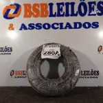 LOTE 280 - 01 ROLO DE FIO FLEXÍVEL 1X10,00MM NA COR PRETA. (NO ESTADO) ATENÇÃO! FAZER A VISITAÇÃO ANTES DE ARREMATAR, NÃO SABEMOS SE FUNCIONA. LEILÃO NÃO TEM GARANTIA E NEM DEVOLUÇÃO, SUJEITO A POSSÍVEIS AVARIAS VISÍVEIS/OCULTAS E/OU AUSÊNCIA DE COMPONENTES.