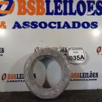 LOTE 035 - 01 ROLO DE FIO FLEXÍVEL 1X4,00MM NA COR CINZA. (NO ESTADO) ATENÇÃO! FAZER A VISITAÇÃO ANTES DE ARREMATAR, NÃO SABEMOS SE FUNCIONA. LEILÃO NÃO TEM GARANTIA E NEM DEVOLUÇÃO, SUJEITO A POSSÍVEIS AVARIAS VISÍVEIS/OCULTAS E/OU AUSÊNCIA DE COMPONENTES.