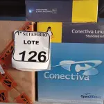 LOTE 126 - 01 LOTE COM VÁRIOS KITS DE SISTEMA OPERACIONAL E APLICATIVOS PARA ESTAÇÕES DE TRABALHO E SERVIDORES. (NO ESTADO) ATENÇÃO! FAZER A VISITAÇÃO ANTES DE ARREMATAR, NÃO SABEMOS SE FUNCIONA. LEILÃO NÃO TEM GARANTIA E NEM DEVOLUÇÃO, SUJEITO A POSSÍVEIS AVARIAS VISÍVEIS/OCULTAS E/OU AUSÊNCIA DE COMPONENTES.