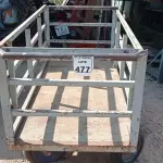 LOTE 477 - 01 CARRINHO PARA TRANSPORTE EM FERRO. (NO ESTADO) ATENÇÃO! FAZER A VISITAÇÃO ANTES DE ARREMATAR, NÃO SABEMOS SE FUNCIONA. LEILÃO NÃO TEM GARANTIA E NEM DEVOLUÇÃO, SUJEITO A POSSÍVEIS AVARIAS VISÍVEIS/OCULTAS E/OU AUSÊNCIA DE COMPONENTES.