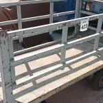 LOTE 477 - 01 CARRINHO PARA TRANSPORTE EM FERRO. (NO ESTADO) ATENÇÃO! FAZER A VISITAÇÃO ANTES DE ARREMATAR, NÃO SABEMOS SE FUNCIONA. LEILÃO NÃO TEM GARANTIA E NEM DEVOLUÇÃO, SUJEITO A POSSÍVEIS AVARIAS VISÍVEIS/OCULTAS E/OU AUSÊNCIA DE COMPONENTES.