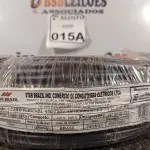 LOTE 015 - 01 ROLO DE FIO FLEXÍVEL 1X10,00MM NA COR PRETA. (NO ESTADO) ATENÇÃO! FAZER A VISITAÇÃO ANTES DE ARREMATAR, NÃO SABEMOS SE FUNCIONA. LEILÃO NÃO TEM GARANTIA E NEM DEVOLUÇÃO, SUJEITO A POSSÍVEIS AVARIAS VISÍVEIS/OCULTAS E/OU AUSÊNCIA DE COMPONENTES.