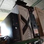 LOTE 356 - 03 CPUS E VÁRIAS PLACAS MÃES. (NO ESTADO) ATENÇÃO! FAZER A VISITAÇÃO ANTES DE ARREMATAR, NÃO SABEMOS SE FUNCIONA. LEILÃO NÃO TEM GARANTIA E NEM DEVOLUÇÃO, SUJEITO A POSSÍVEIS AVARIAS VISÍVEIS/OCULTAS E/OU AUSÊNCIA DE COMPONENTES.