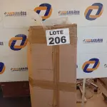 LOTE 206 - 01 - DUTO DE INOX PARA COIFA DE PAREDE (NO ESTADO, NÃO SABEMOS SE FUNCIONA. LEILÃO NÃO TEM GARANTIA E NEM DEVOLUÇÃO, SUJEITO A POSSÍVEIS AVARIAS VISÍVEIS/OCULTAS E/OU AUSÊNCIA DE COMPONENTES)