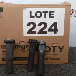 LOTE 224 - 20 - PARAFUSOS DE RODA 96MM FEY (NO ESTADO, NÃO SABEMOS SE FUNCIONA. LEILÃO NÃO TEM GARANTIA E NEM DEVOLUÇÃO, SUJEITO A POSSÍVEIS AVARIAS VISÍVEIS/OCULTAS E/OU AUSÊNCIA DE COMPONENTES)