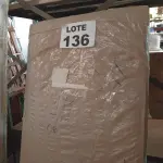 LOTE 136 - 01 - ESCRIVANINHA MESA PARA COMPUTADOR DUBAI MULTIMOVEIS PRETA (NO ESTADO, NÃO SABEMOS SE FUNCIONA. LEILÃO NÃO TEM GARANTIA E NEM DEVOLUÇÃO, SUJEITO A POSSÍVEIS AVARIAS VISÍVEIS/OCULTAS E/OU AUSÊNCIA DE COMPONENTES)