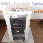LOTE 208 - 01 - FOGÃO DAKO DIPLOMATA 4 BOCAS PRETO - BIVOLT (NO ESTADO, NÃO SABEMOS SE FUNCIONA. LEILÃO NÃO TEM GARANTIA E NEM DEVOLUÇÃO, SUJEITO A POSSÍVEIS AVARIAS VISÍVEIS/OCULTAS E/OU AUSÊNCIA DE COMPONENTES)