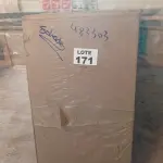 LOTE 171 - 01 - BERÇO MINI CAMA RETRÔ MÓVEIS PEROBA BRANCO (NO ESTADO, NÃO SABEMOS SE FUNCIONA. LEILÃO NÃO TEM GARANTIA E NEM DEVOLUÇÃO, SUJEITO A POSSÍVEIS AVARIAS VISÍVEIS/OCULTAS E/OU AUSÊNCIA DE COMPONENTES)
