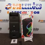 LOTE 015 - 01 CAIXA DE SOM MULTIMÍDIA SEM FIO MARCA XTRAD MODELO CS-29 (NOVO) (NO ESTADO) ATENÇÃO! FAZER A VISITAÇÃO ANTES DE ARREMATAR, NÃO SABEMOS SE FUNCIONA. LEILÃO NÃO TEM GARANTIA E NEM DEVOLUÇÃO, SUJEITO A POSSÍVEIS AVARIAS VISÍVEIS/OCULTAS E/OU AUSÊNCIA DE COMPONENTES.