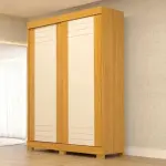 LOTE 090 - 01 - GUARDA-ROUPA AYLA 2 PORTAS (NO ESTADO, NÃO SABEMOS SE FUNCIONA. LEILÃO NÃO TEM GARANTIA E NEM DEVOLUÇÃO, SUJEITO A POSSÍVEIS AVARIAS VISÍVEIS/OCULTAS E/OU AUSÊNCIA DE COMPONENTES)